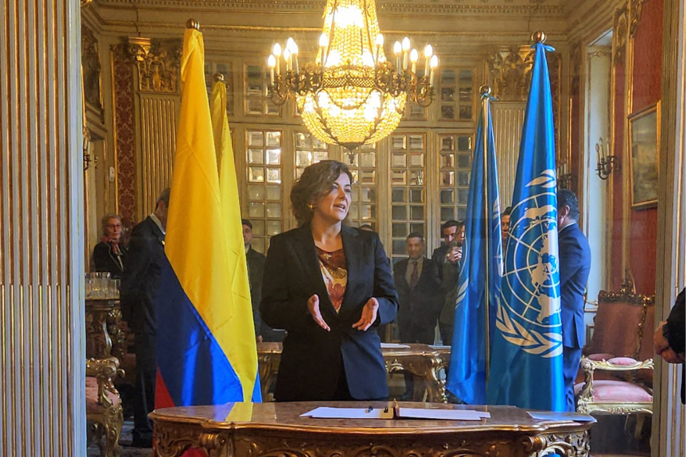 La exministra Jhenifer Mojica se posesionó como embajadora de Colombia ante la FAO