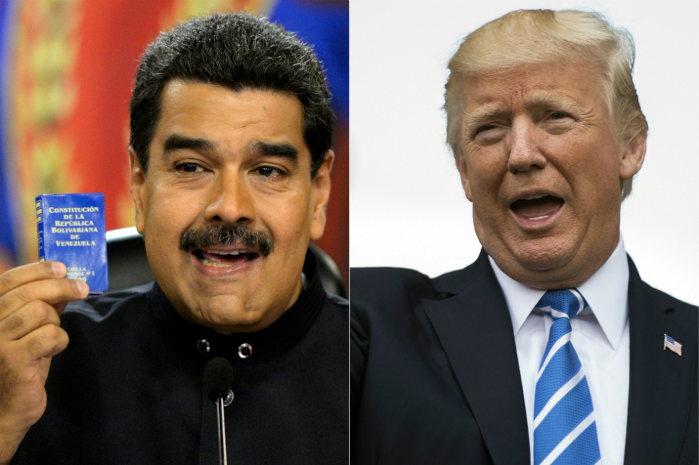 La ‘opción militar’ de Trump podría beneficiar a Maduro
