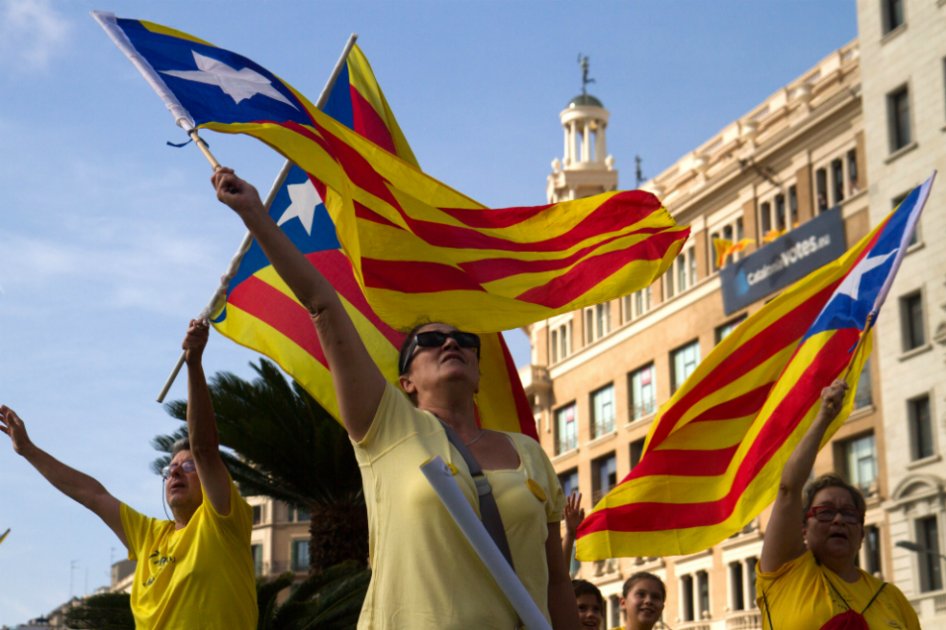 Independentistas catalanes piden su divorcio de España