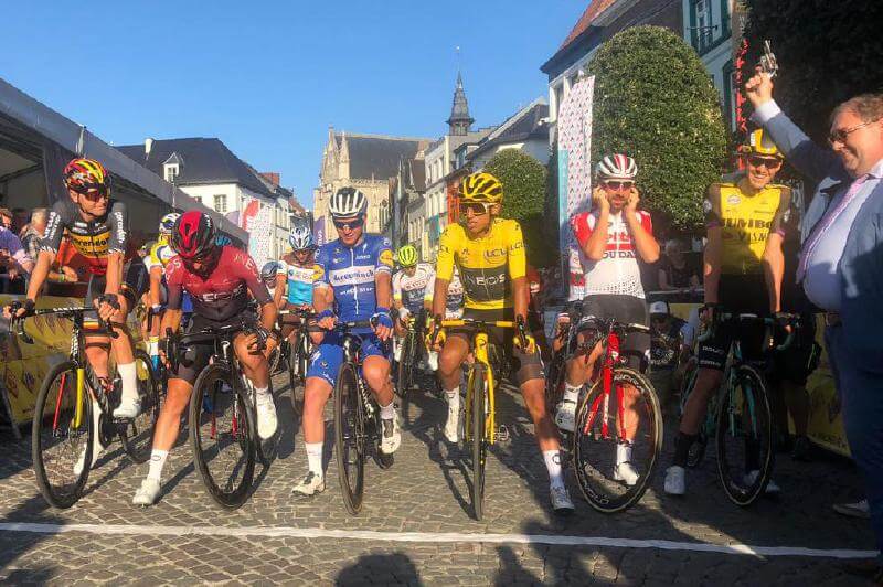 Egan y su primer día como campeón del Tour