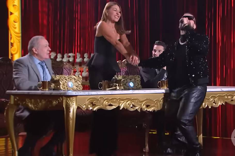 Maluma de ‘Yo me llamo’ besó apasionadamente a Amparo Grisales: “Ay qué rico”