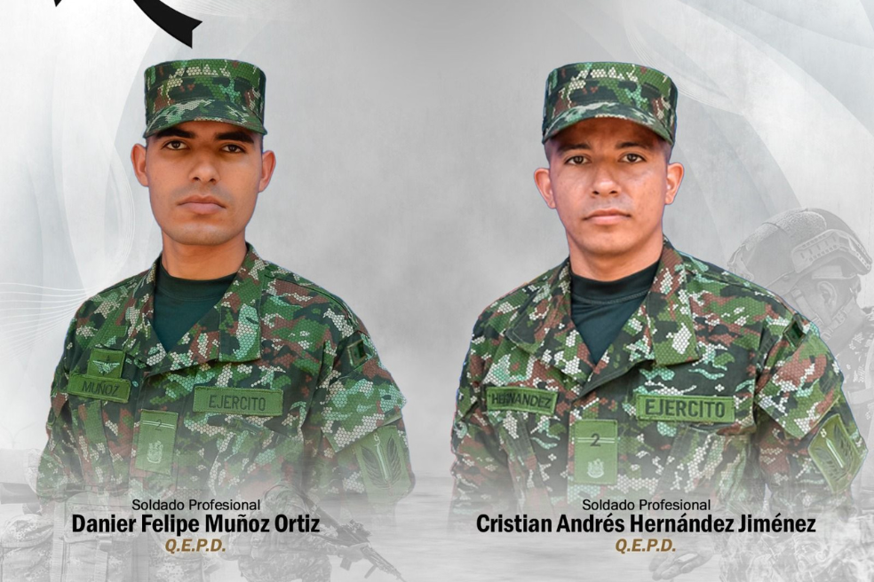 Ataque con dron del ELN dejó dos soldados muertos y cuatro heridos en sur de Bolívar