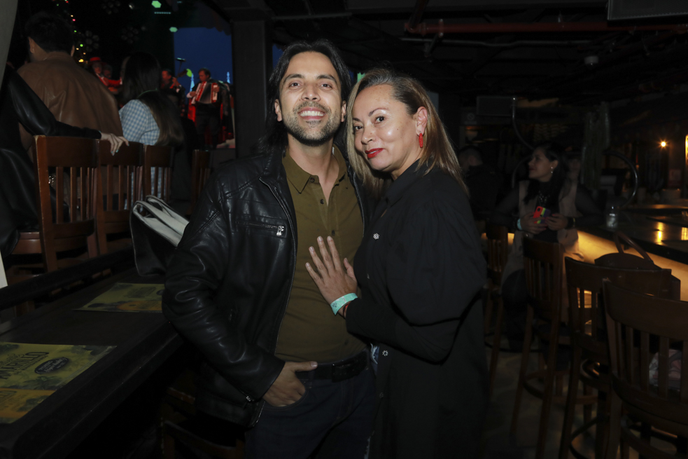 Fabian Copete y Aida Morales