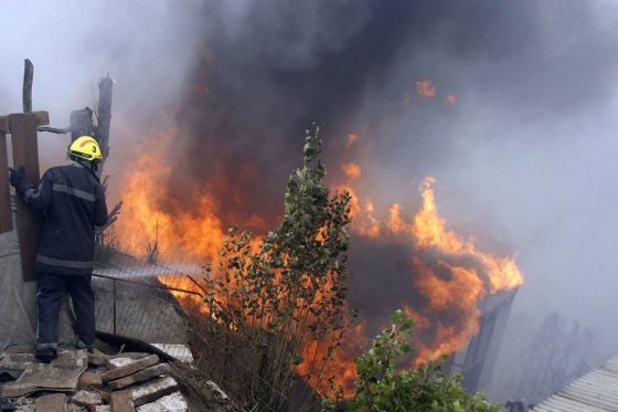 Incendio en barrio de invasión del sur de Bogotá deja 40 damnificados