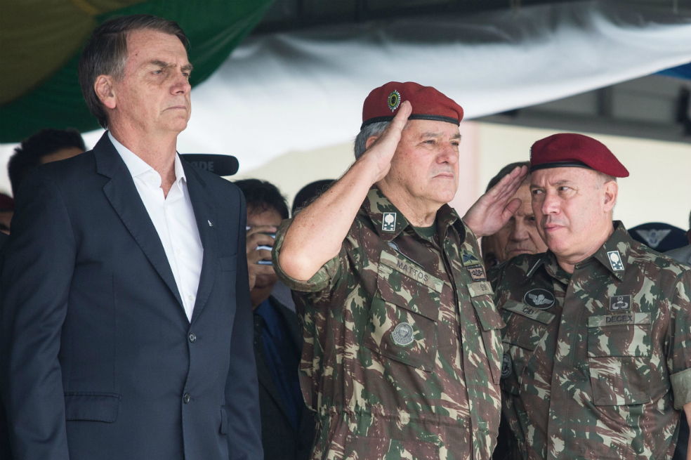 Extreman la seguridad para la posesión de Bolsonaro con aviones y antimisiles