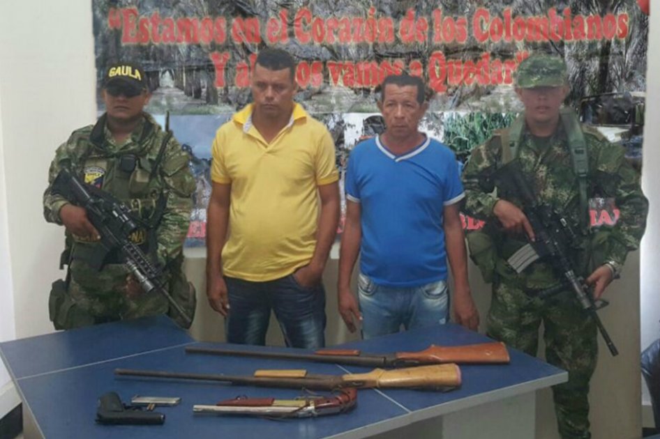 Capturan a cuatro miembros de bandas criminales de la Costa Caribe