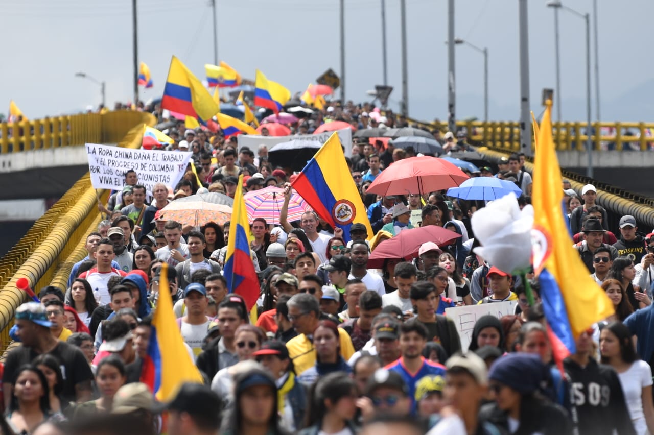 Estas son las rutas de las marchas del 27N en Cali y Medellín