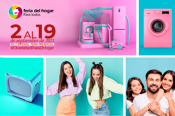 #DiversidadParaElHogar: Vuelve la Feria del Hogar presencial en Corferias