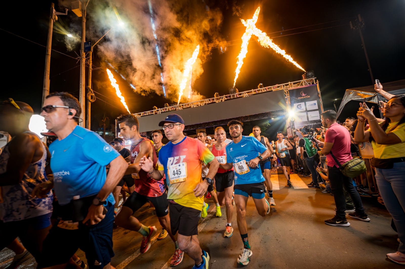 Estas son las figuras que correrán la Maratón de Cali 2026