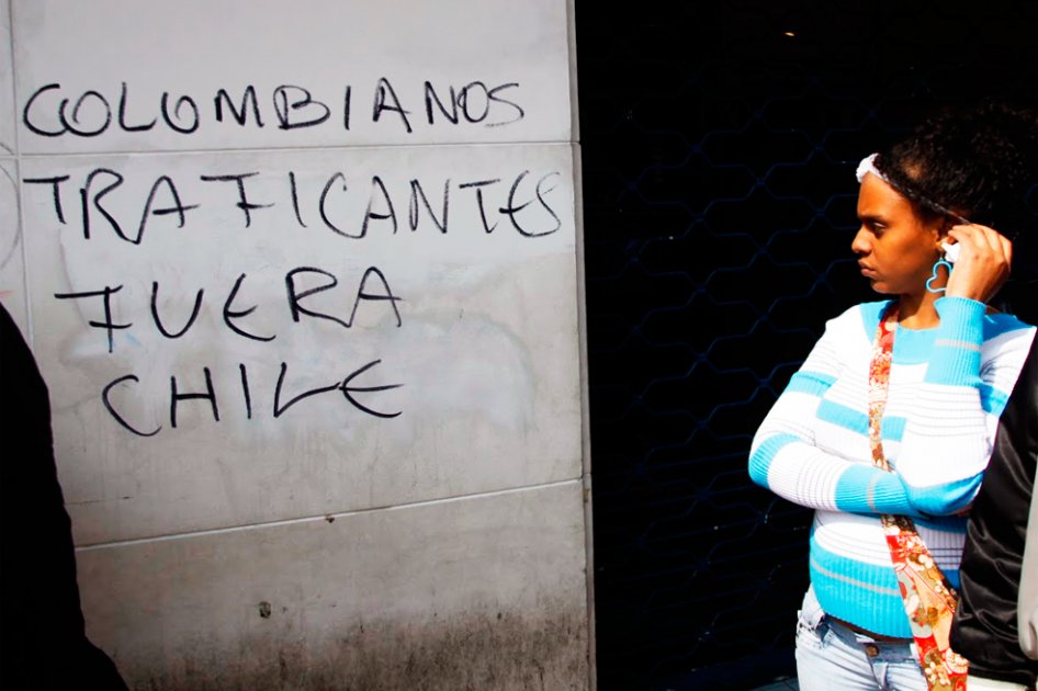 Chilenos alistan marcha contra colombianos en Antofagasta