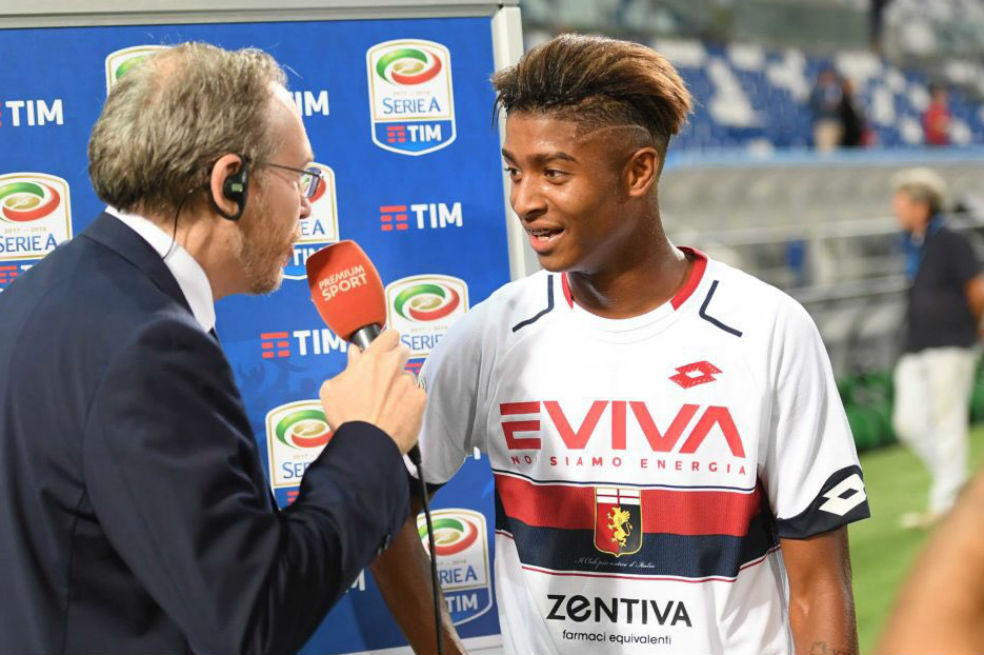 Eddy Salcedo, la joya colombo italiana que debutó en la Serie A con 15 años