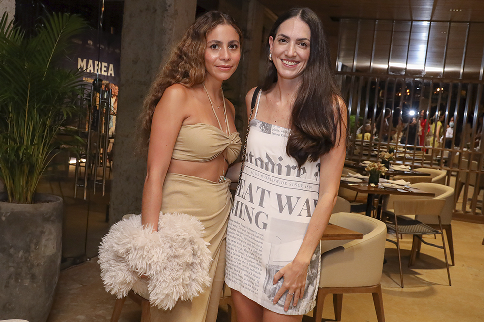 Pamela García y Ana Trujillo  Restaurante Marea Cartagena