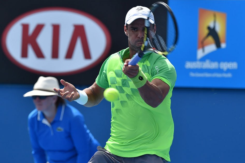 Alejandro Falla, a octavos en el ATP 250 de Ecuador. Foto: AFP