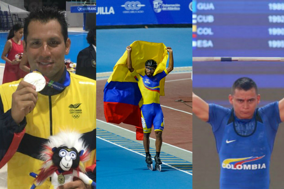 Colombia se destacó en patinaje y natación este domingo en los Centroamericanos