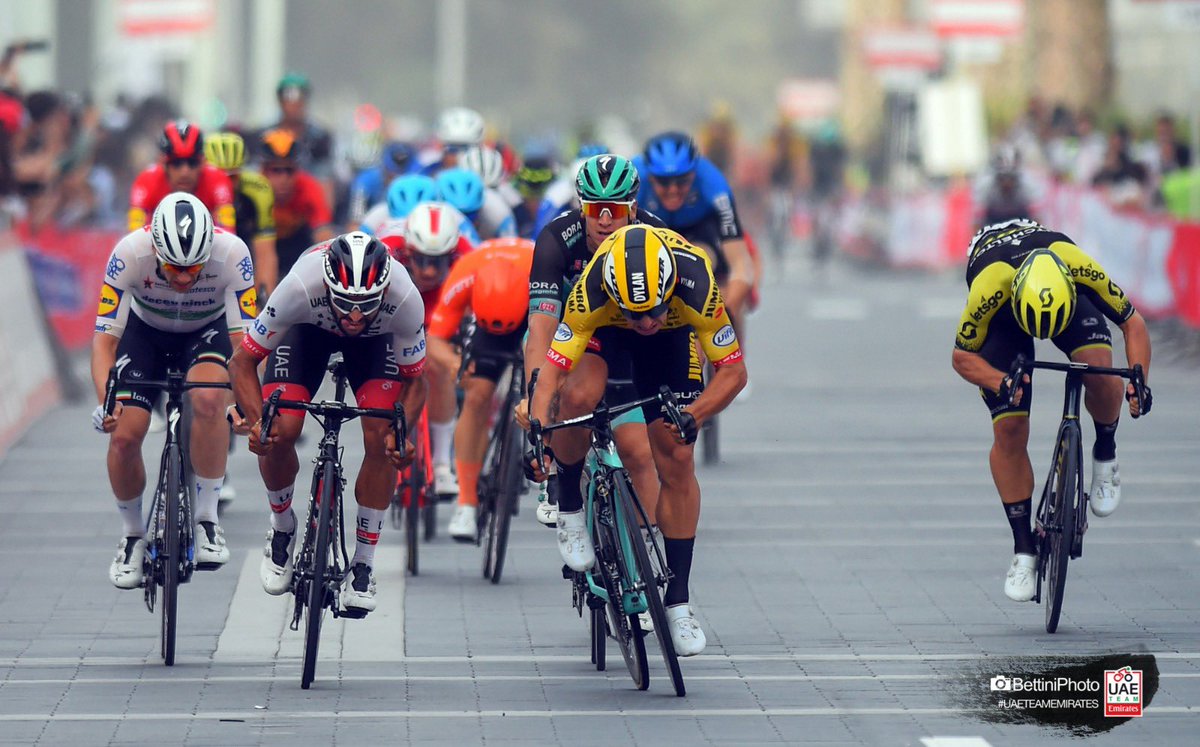 Gaviria, segundo en la cuarta etapa del UAE Tour