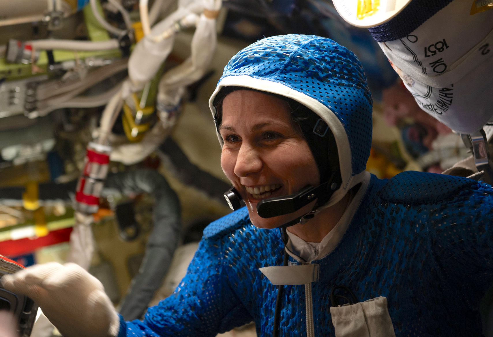 Samantha Cristoforetti, primera astronauta europea en realizar caminata espacial