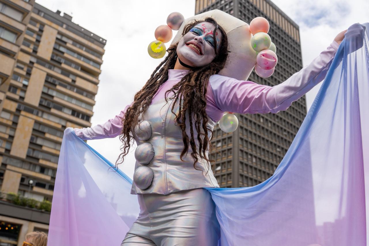 Marcha del Orgullo LGBTIQ+ 2026 en Bogotá.