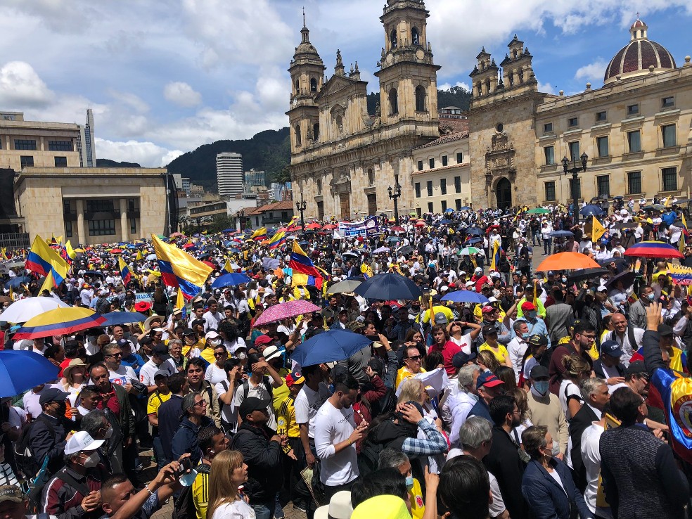 Voceros de la Gran Marcha Nacional le piden al presidente Petro que los reconozca