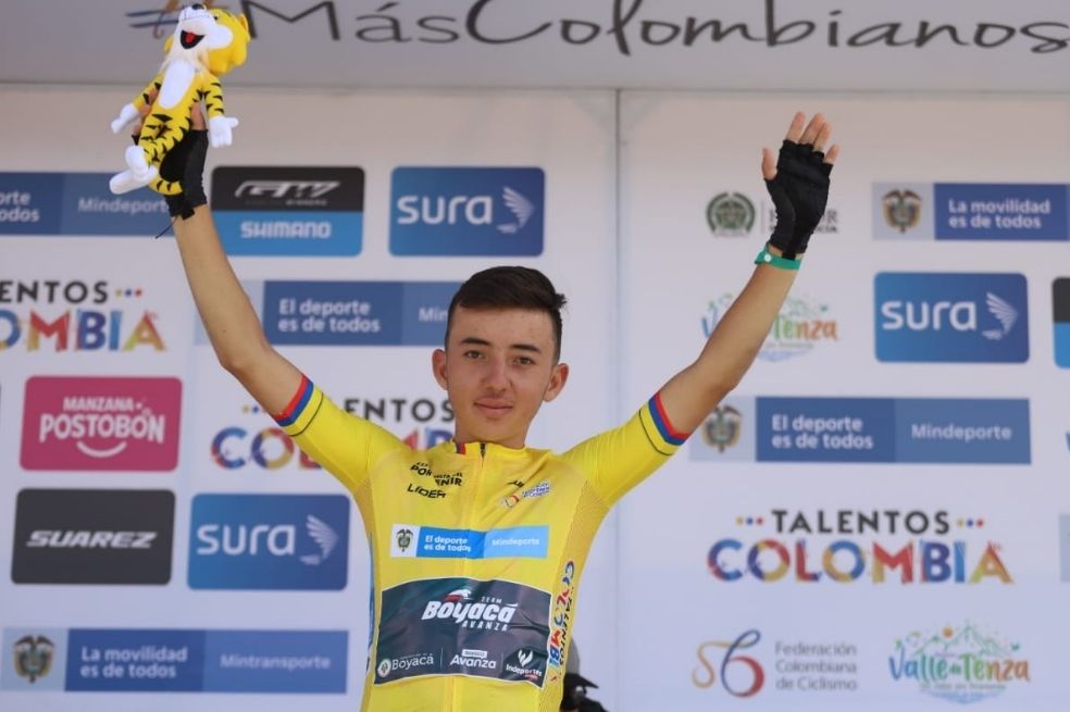 Brayan Molano mantuvo el liderato y es nuevo campeón de la Vuelta del Porvenir