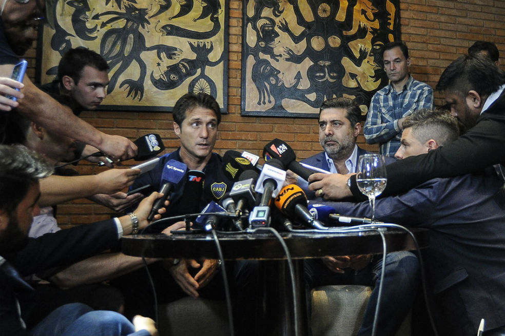 Barros Schelotto: «Lo mejor para Boca era no jugar»