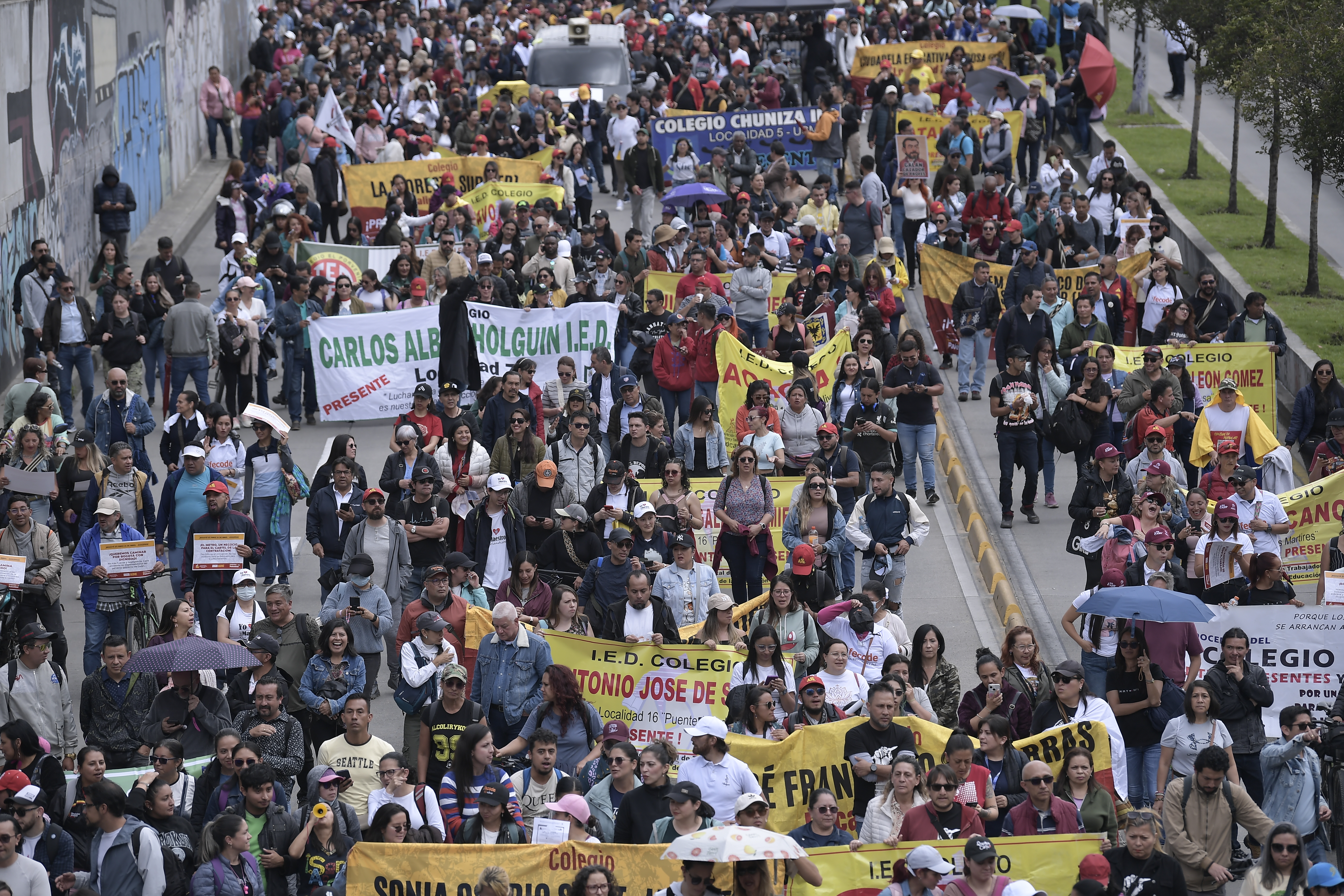 Sindicato de trabajadores de la educación convoca a paro nacional el 14 de julio