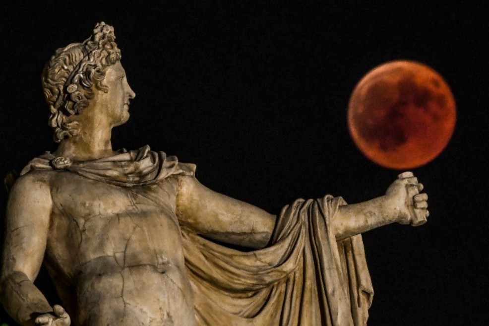 La luna roja hipnotizó al mundo entero