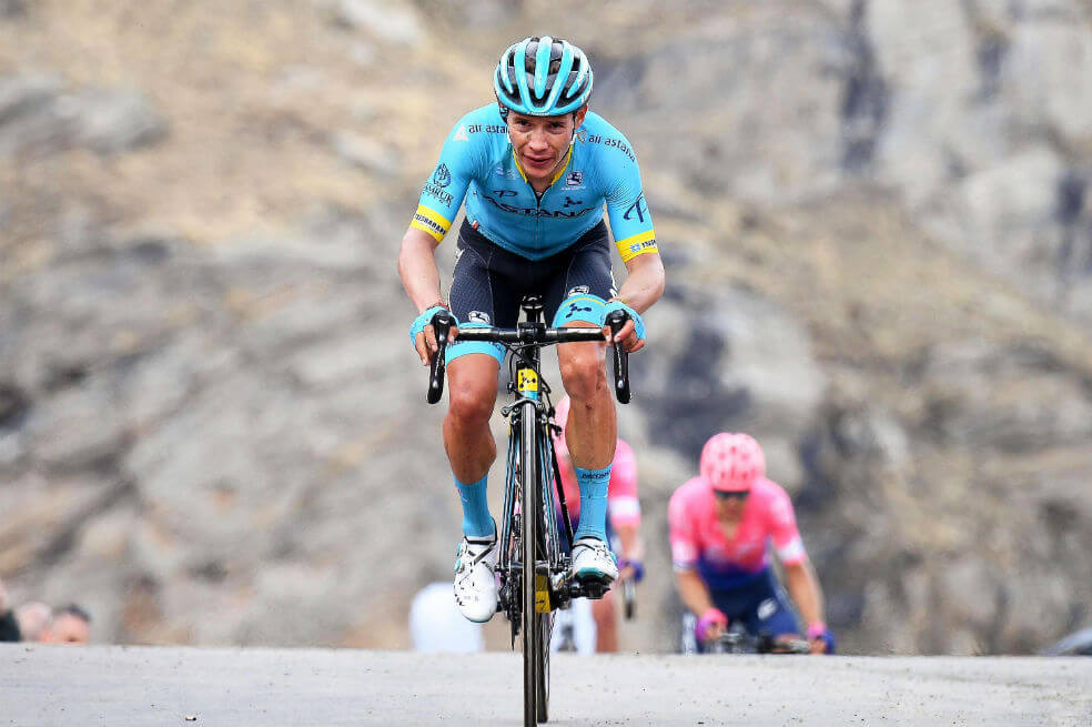 Líder de los jóvenes: digna presentación de Miguel Ángel López en la etapa reina del Giro de Italia