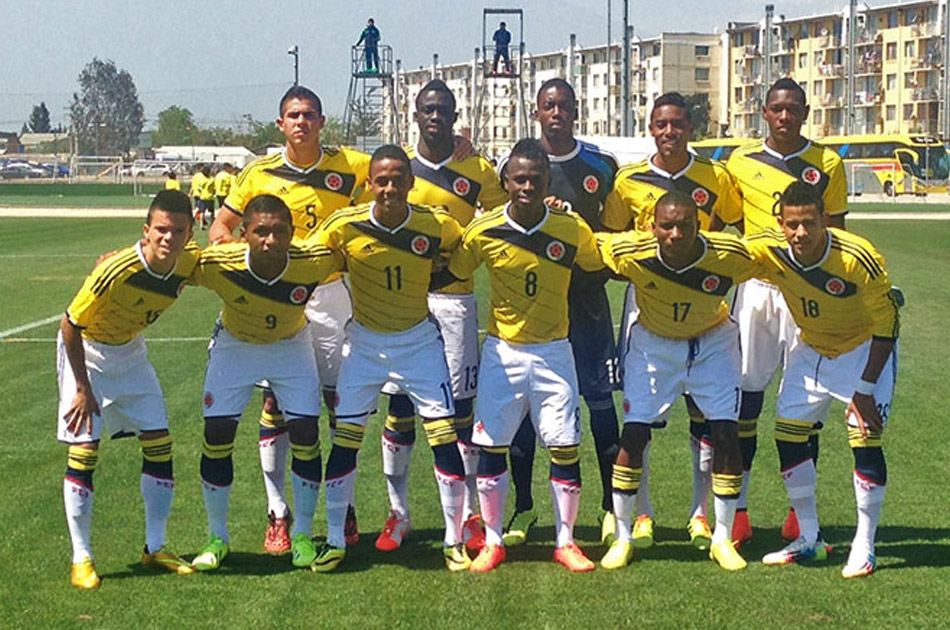 Colombia goleó a México en el torneo amistoso Sub-20 de Chile