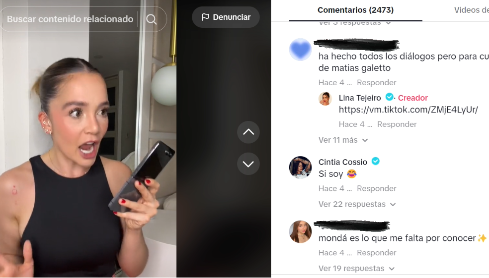 Cintia Cossio habría enviado indirecta a Jhoan López ¿Qué tiene que ver Lina Tejeiro?