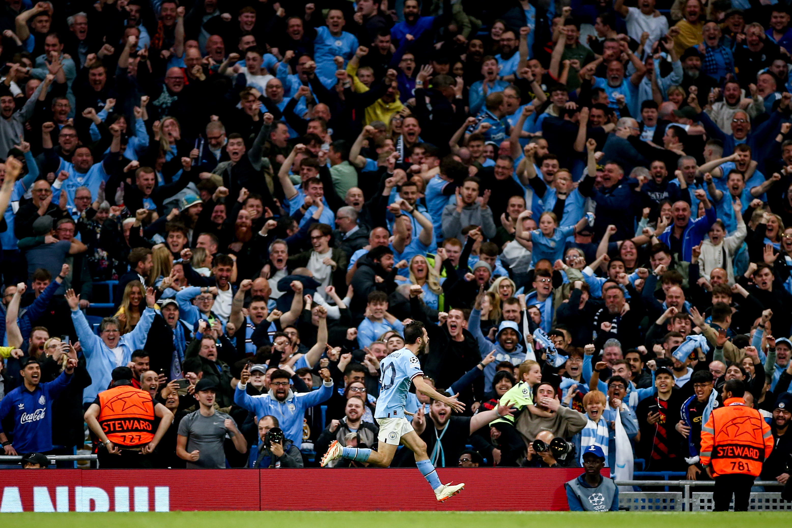 Manchester City goleó a Real Madrid y se metió en la final de la Liga de Campeones
