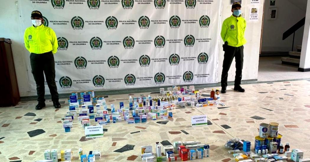 Policía incautó 4.000 medicamentos alterados: Azitromicina, Betametasona y otros