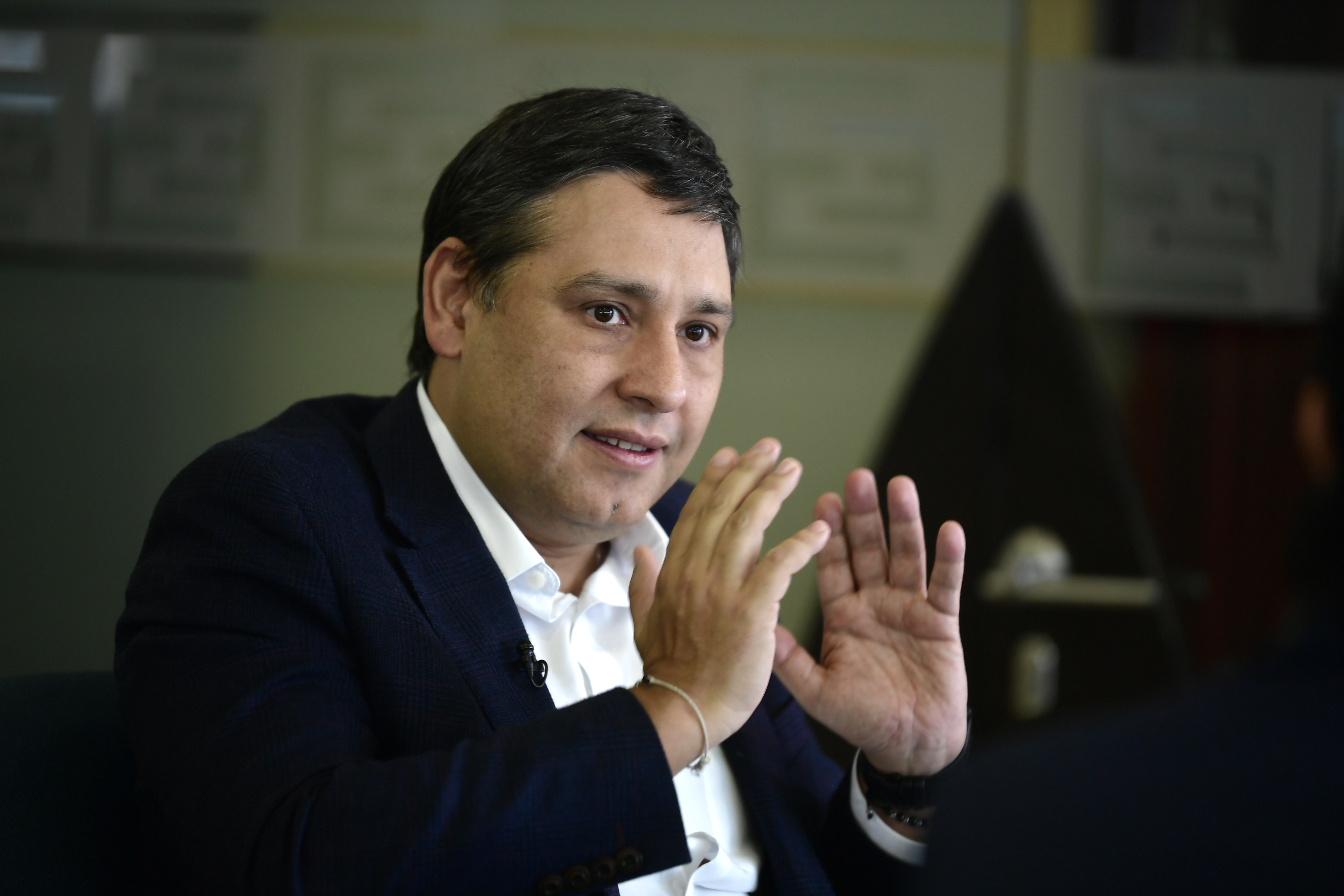 Ministro de Tecnologías de la Información y Comunicaciones de Colombia, durante una entrevista en El Espectador.