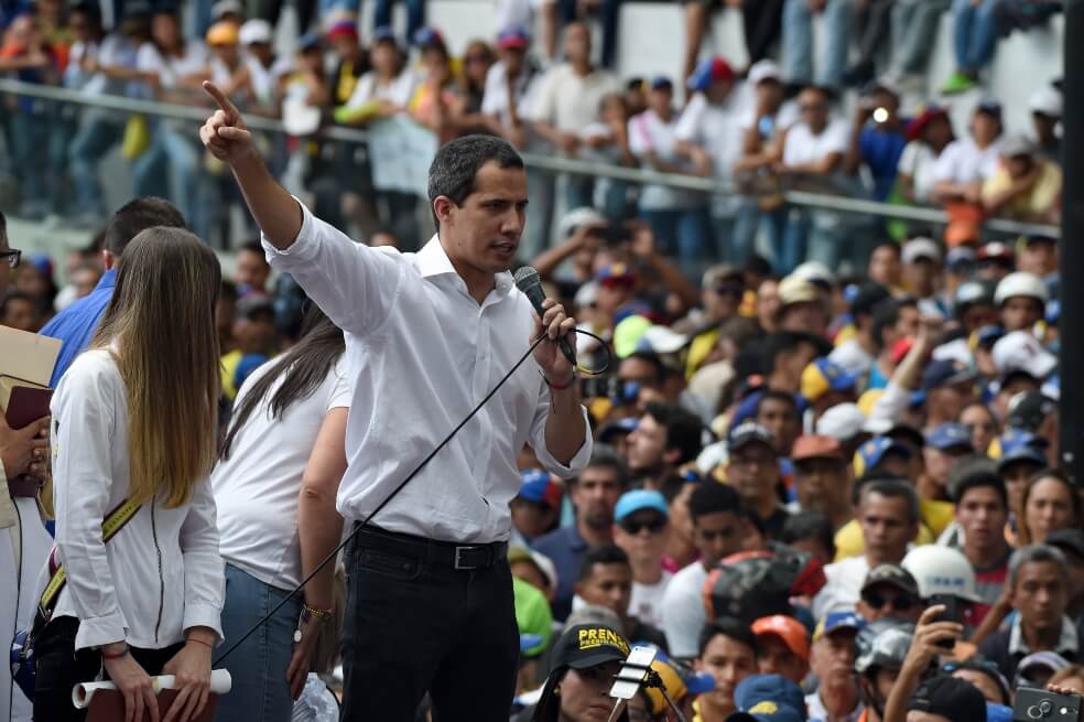 En fotos: así se vivieron las marchas en Venezuela convocadas por Guaidó y Maduro