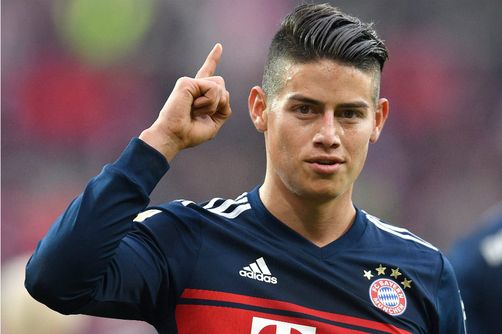 Golazo de James Rodríguez en nueva victoria del Bayern Múnich