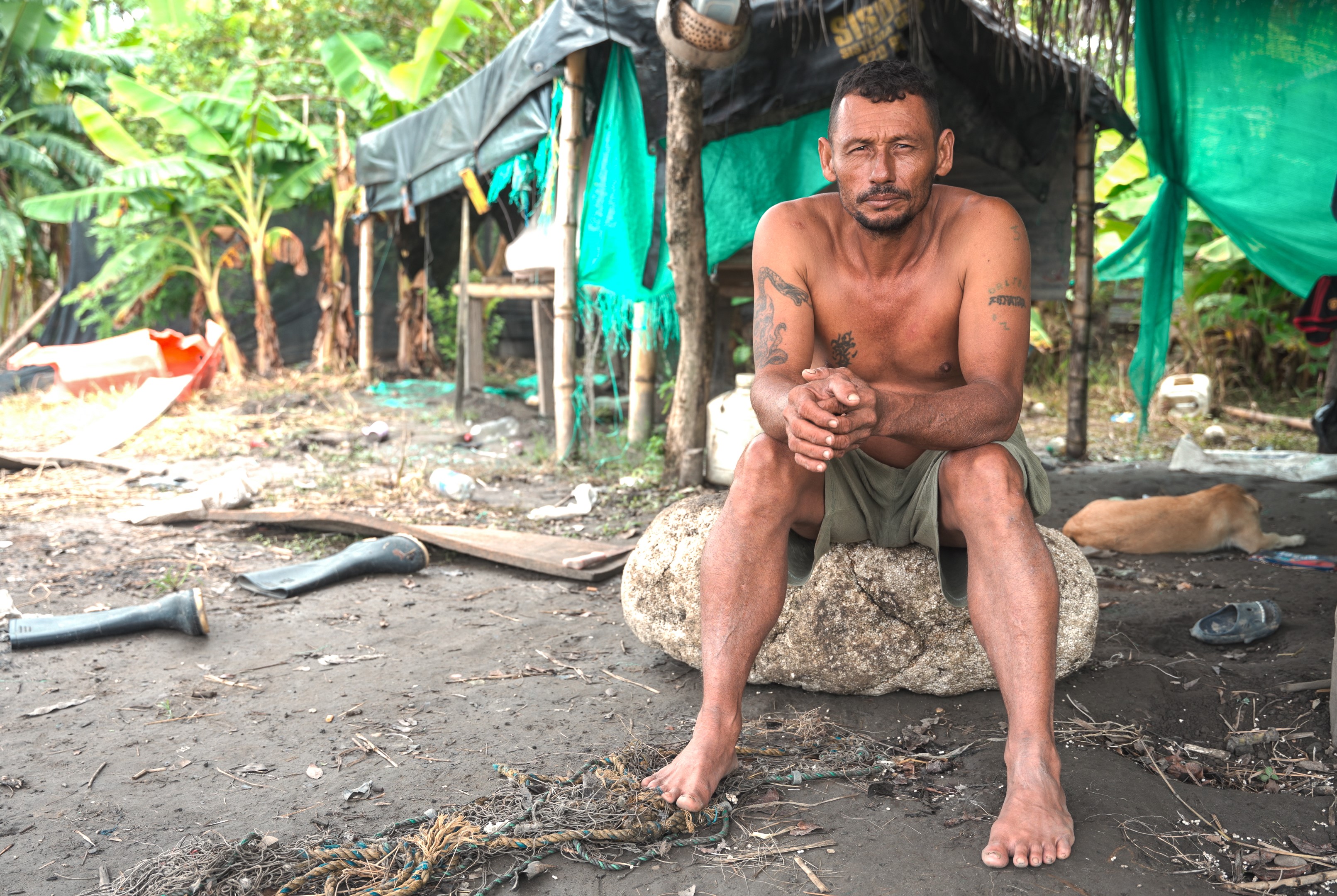 Giovanni Contreras, pescador.