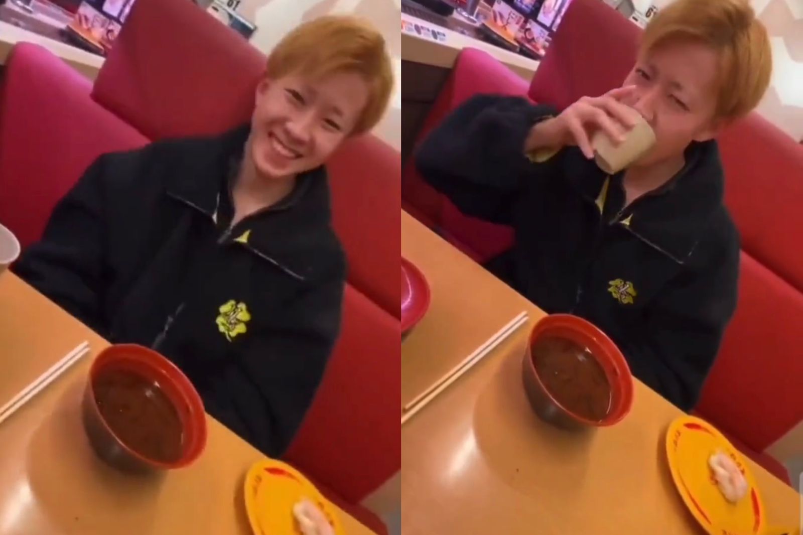 Jóvenes que lamían utensilios de un restaurante en Japón fueron detenidos