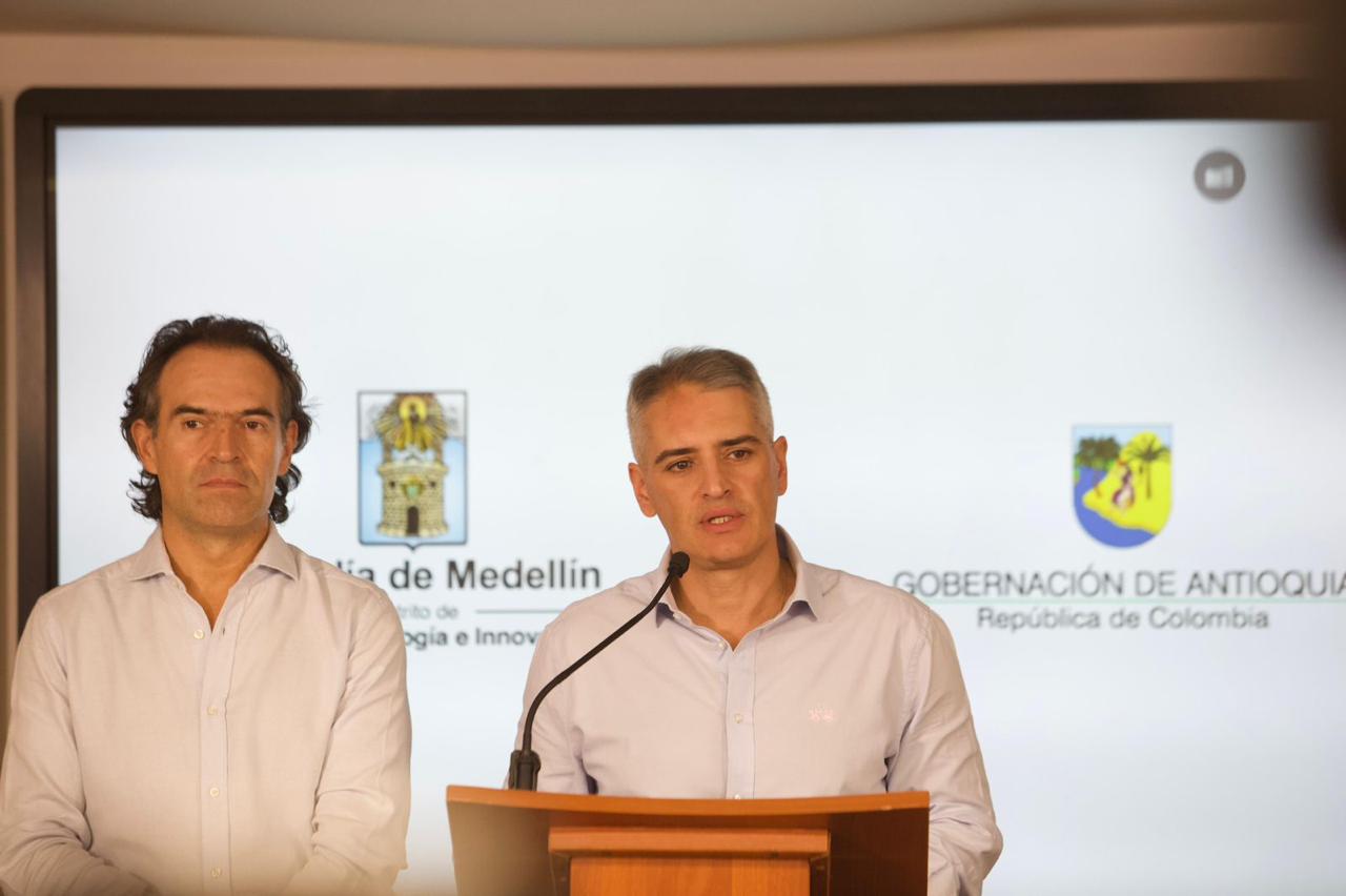 Cancelaron visita de Fico Gutiérrez y Julián Rendón a Hidroituango por presencia de drones