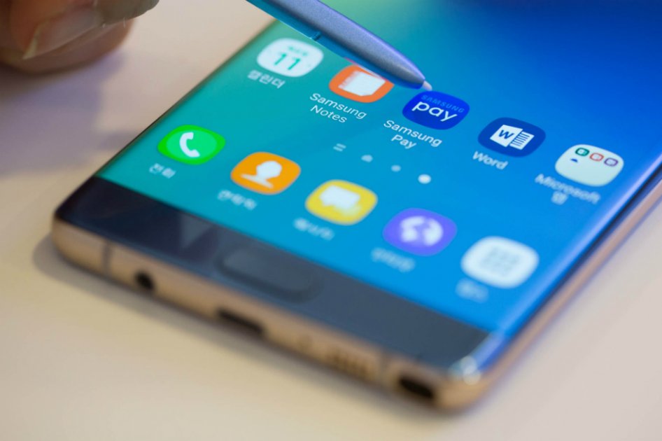 Samsung se da dos semanas para reemplazar teléfono Galaxy Note 7