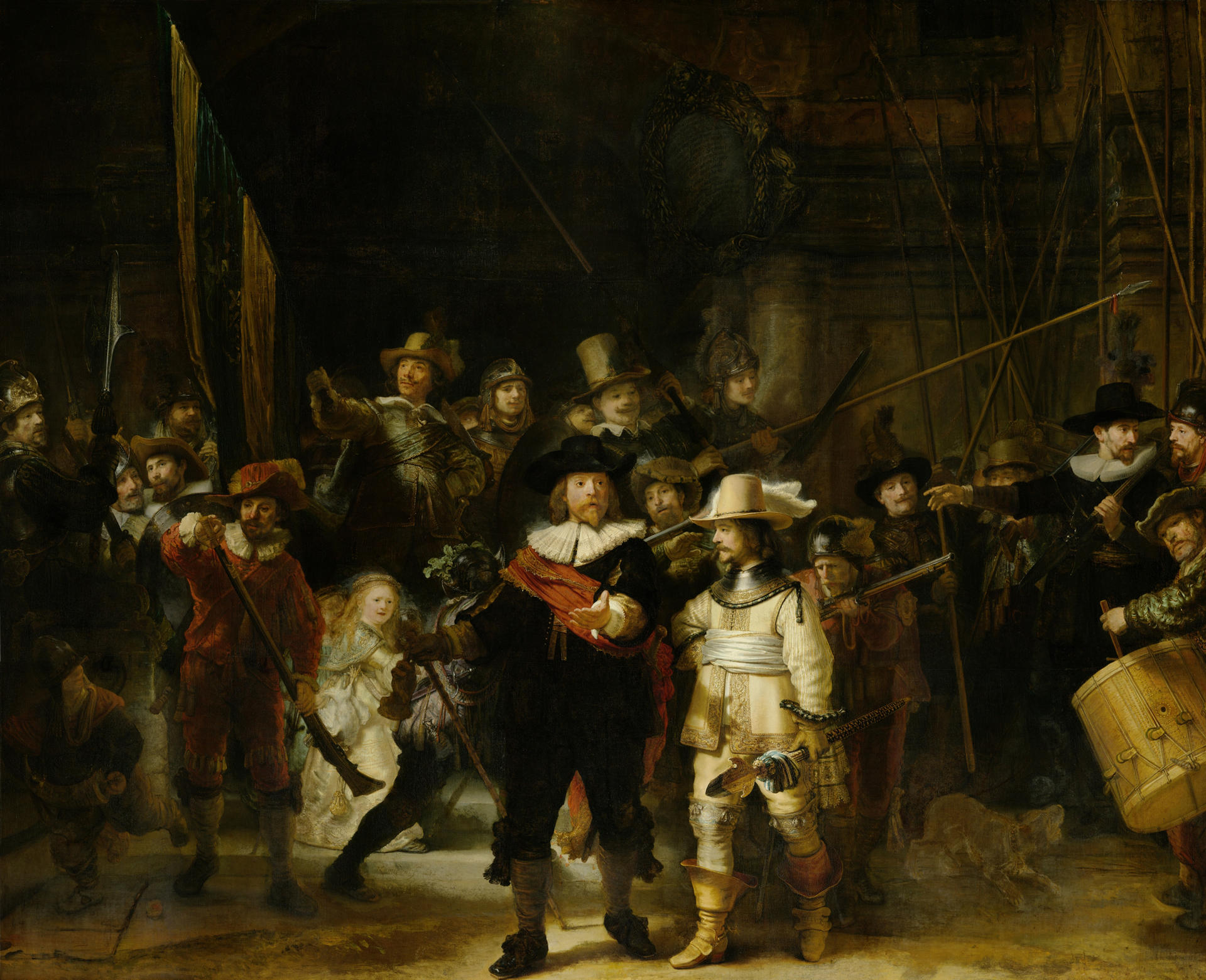Rembrandt y “La Ronda Nocturna”: así sobrevivió la obra maestra a 12 cuchilladas en el Rijksmuseum