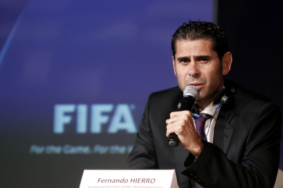Fernando Hierro, nuevo entrenador de la selección española