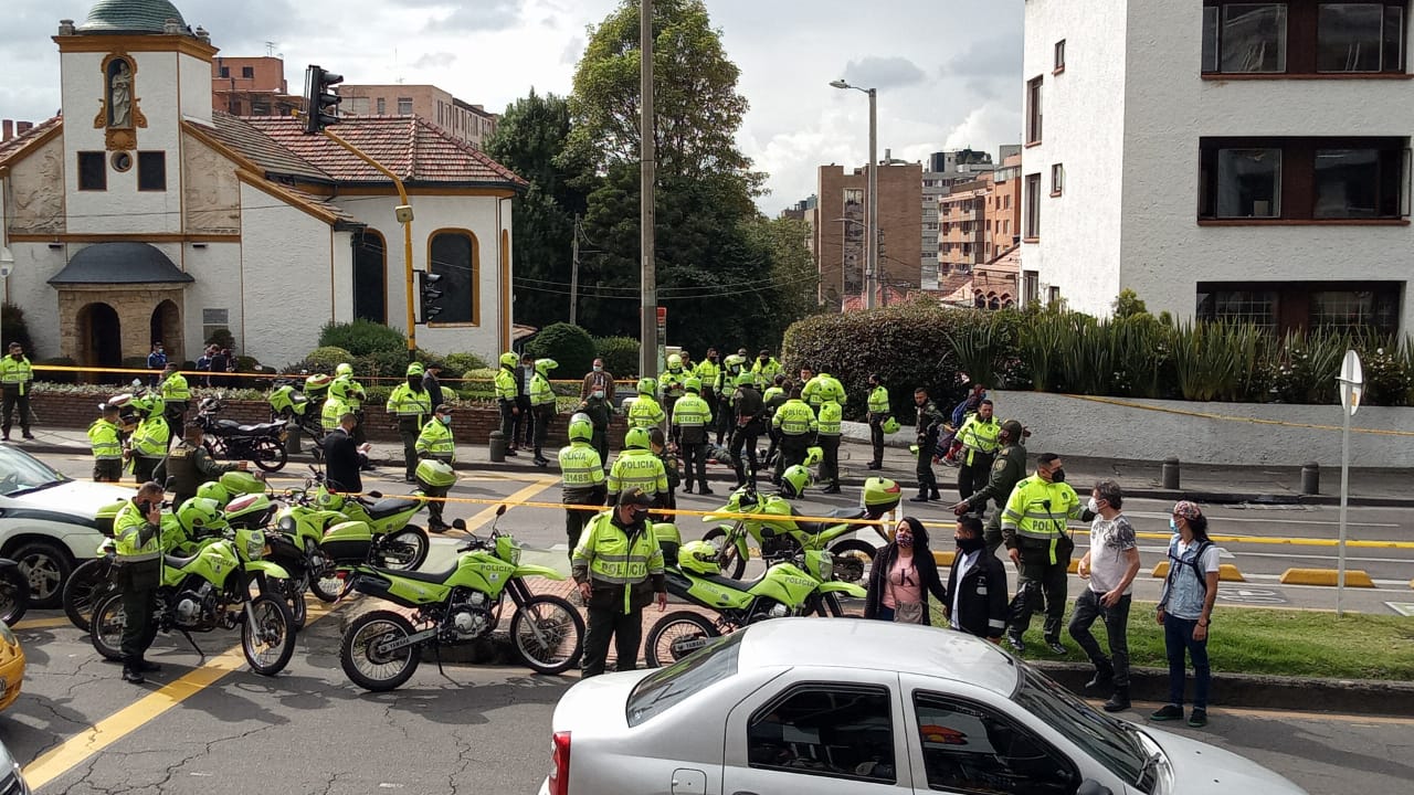 Balacera en el norte de Bogotá deja dos personas muertas