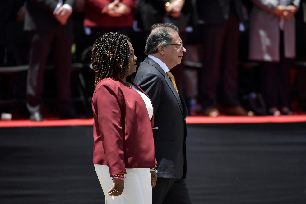 La vicepresidenta Francia Márquez y el presidente Gustavo Petro están distanciados desde hace varios meses (imagen de referencia).