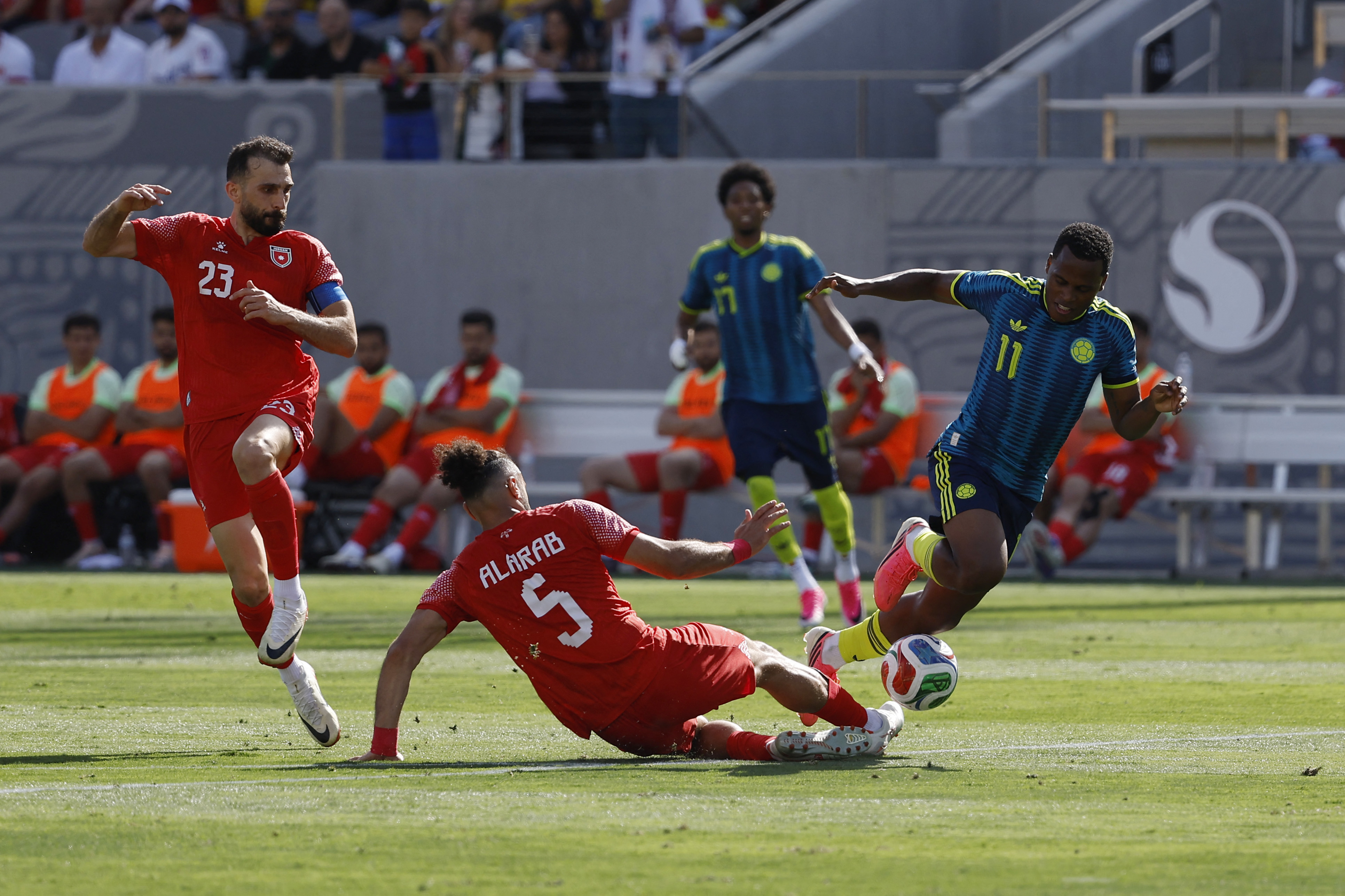 Colombia cerró su preparación mundialista con victoria sobre Jordania en San Diego
