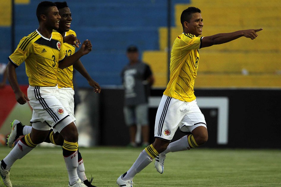 Colombia ganó y sumó sus primeros puntos en el Sudamericano Sub-17