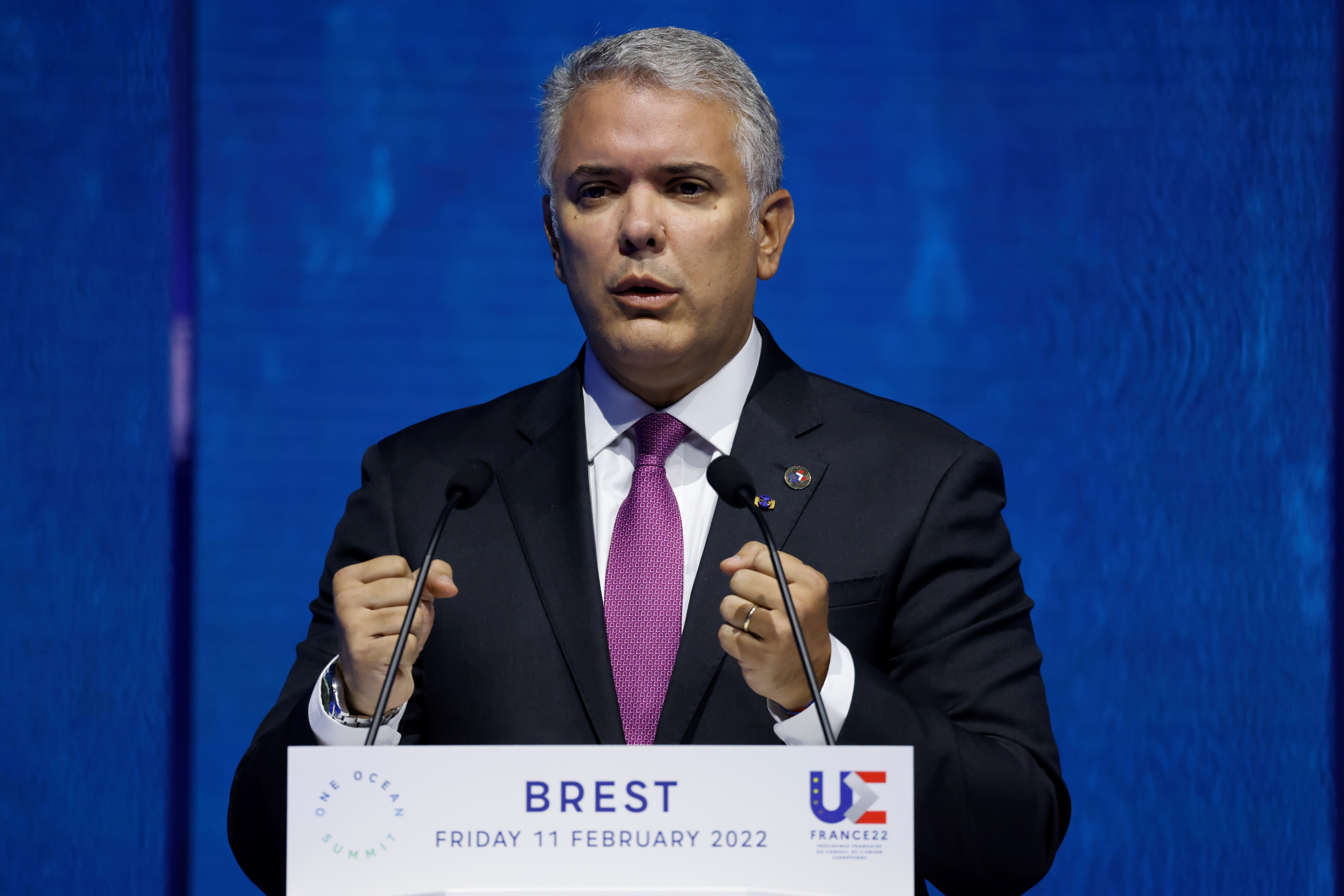 Economía colombiana habría crecido 10,2 % en 2021, anunció Duque desde Bruselas