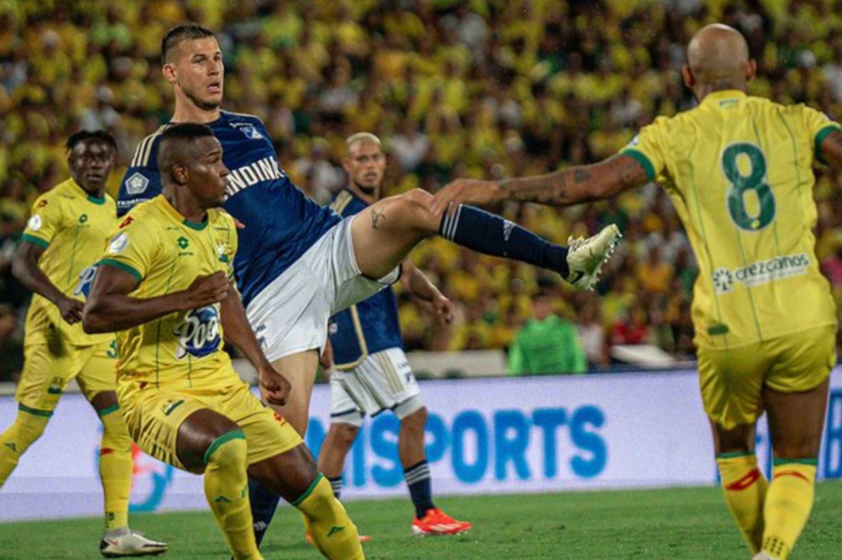Millonarios y Bucaramanga protagonizaron pálido empate en los cuadrangulares