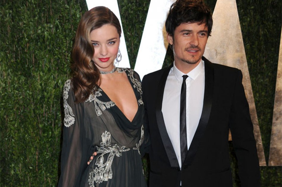 Miranda Kerr y Orlando Bloom.