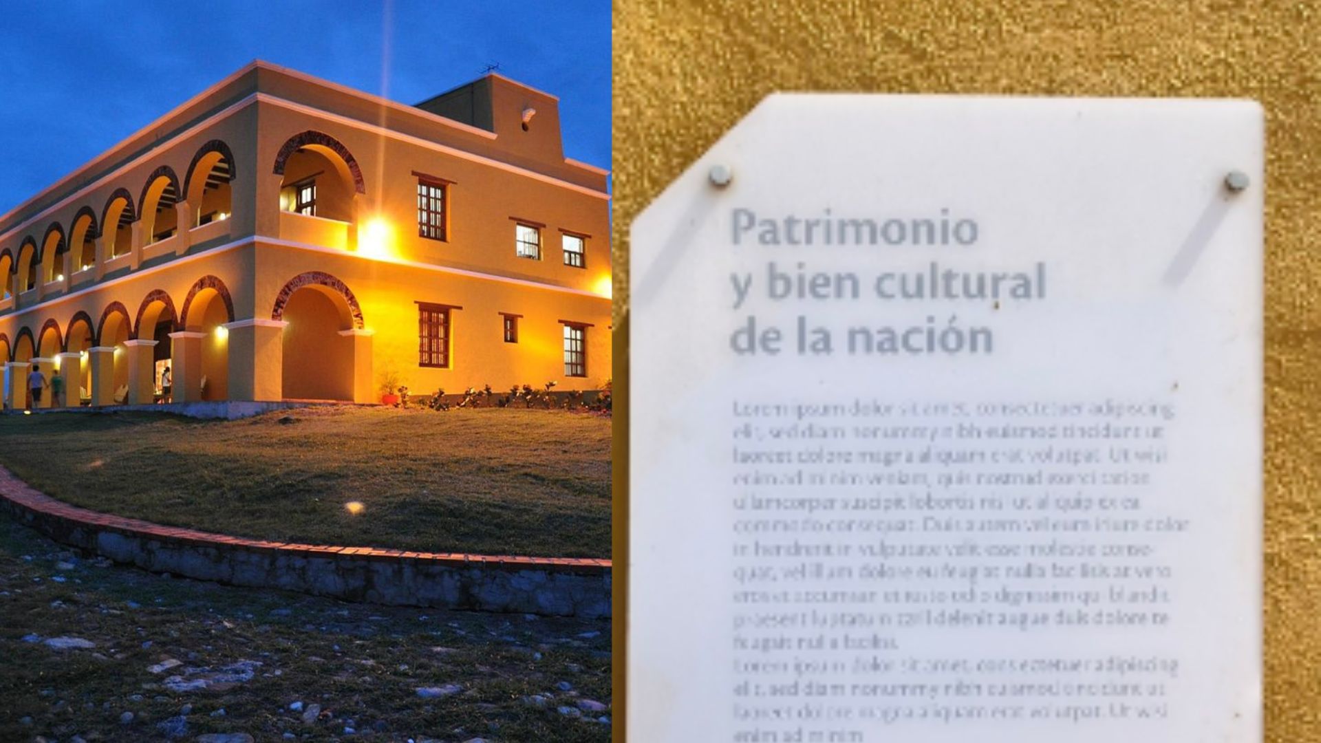 Placa del Castillo de Salgar recibe críticas en redes sociales por terrible error