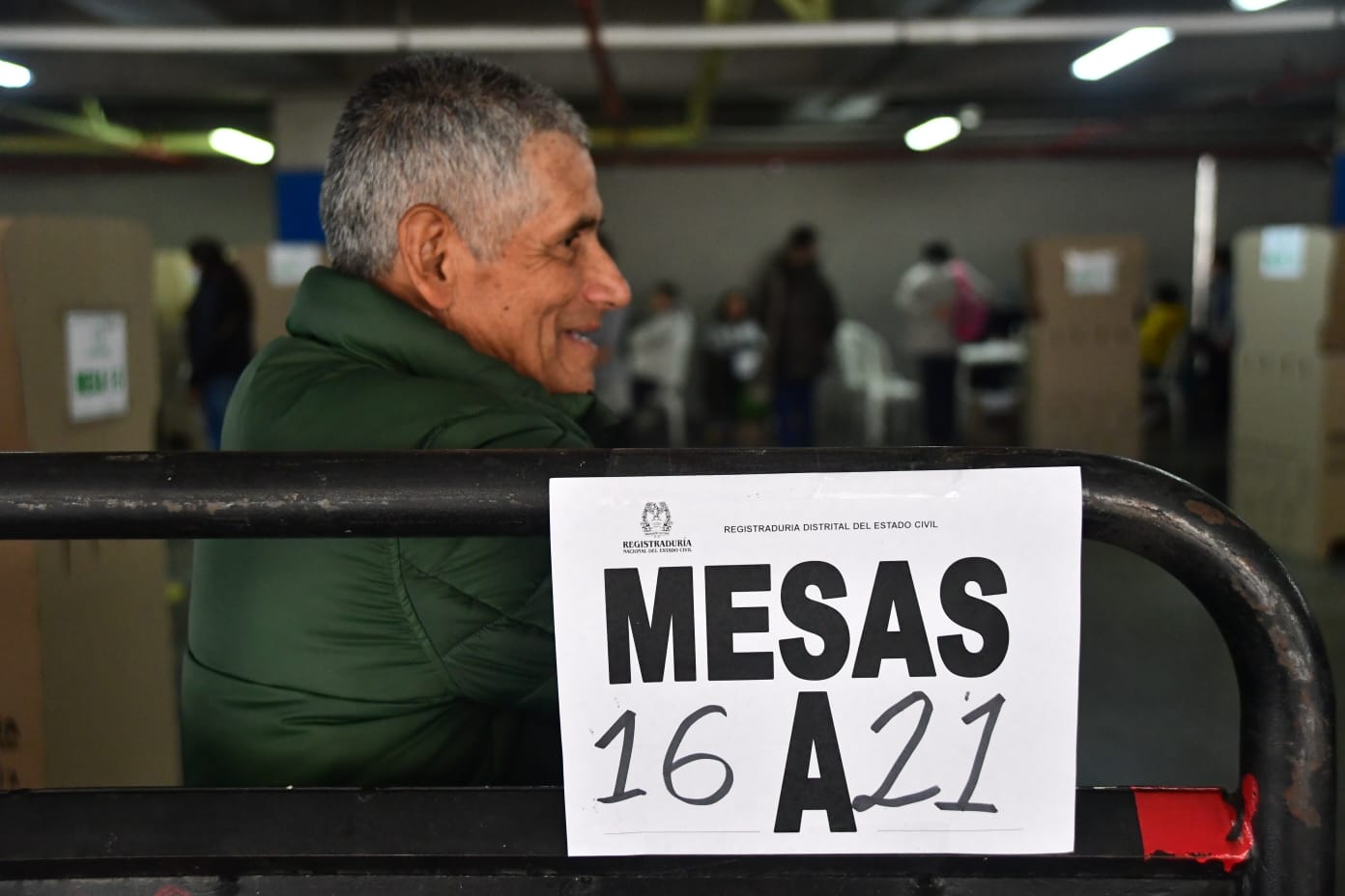 Fueron varias las escenas que se presentaron durante el desarrollo de la jornada electoral en la ciudad de Bogotá.