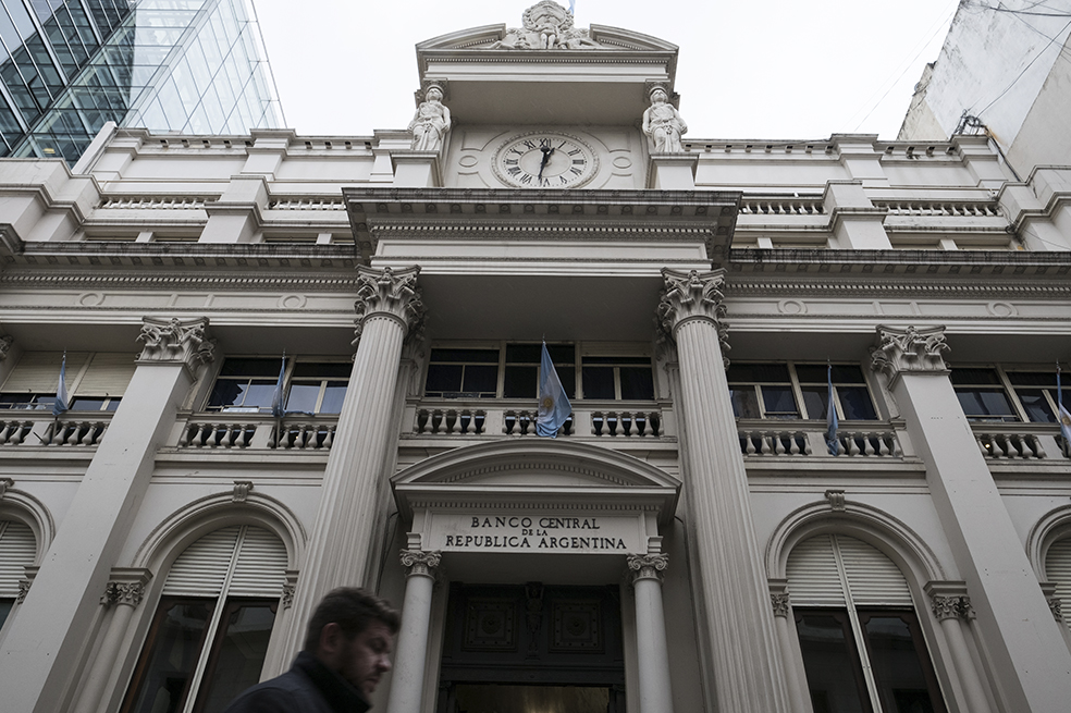 Banco Central de Argentina en Buenos Aires. / Bloomberg